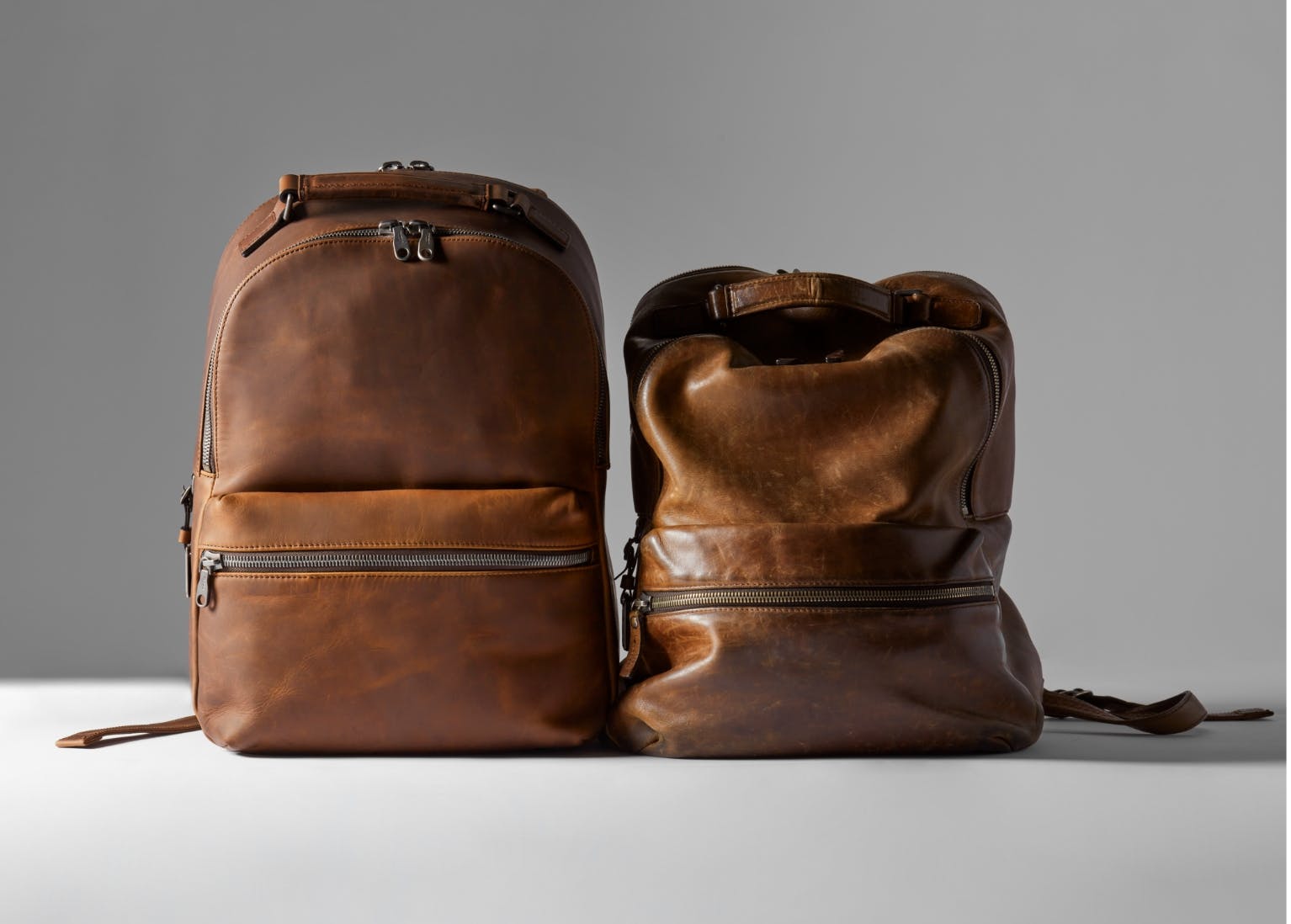 Shinola leather backpacks
