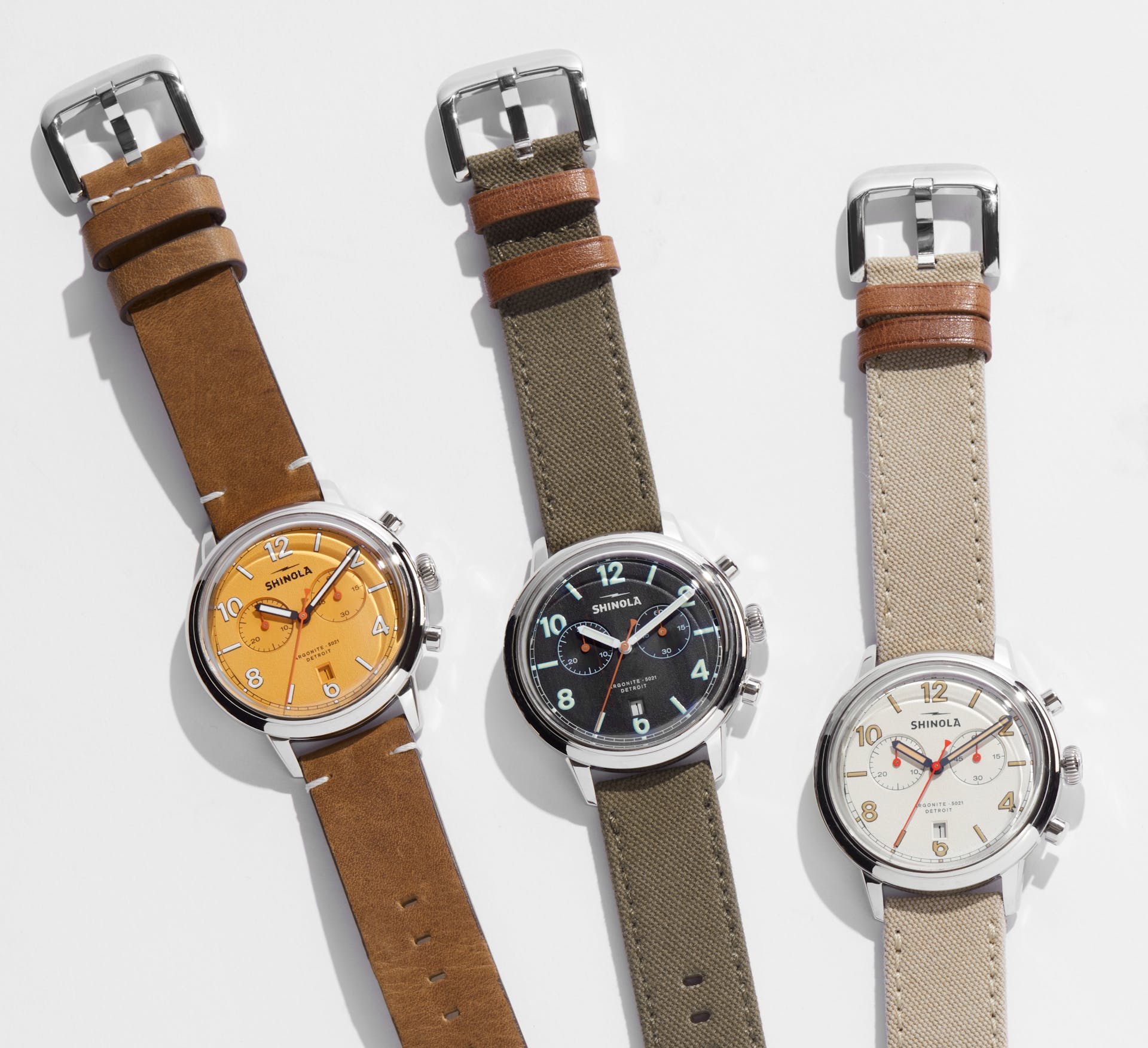 Collection of Shinola Runwell Watches