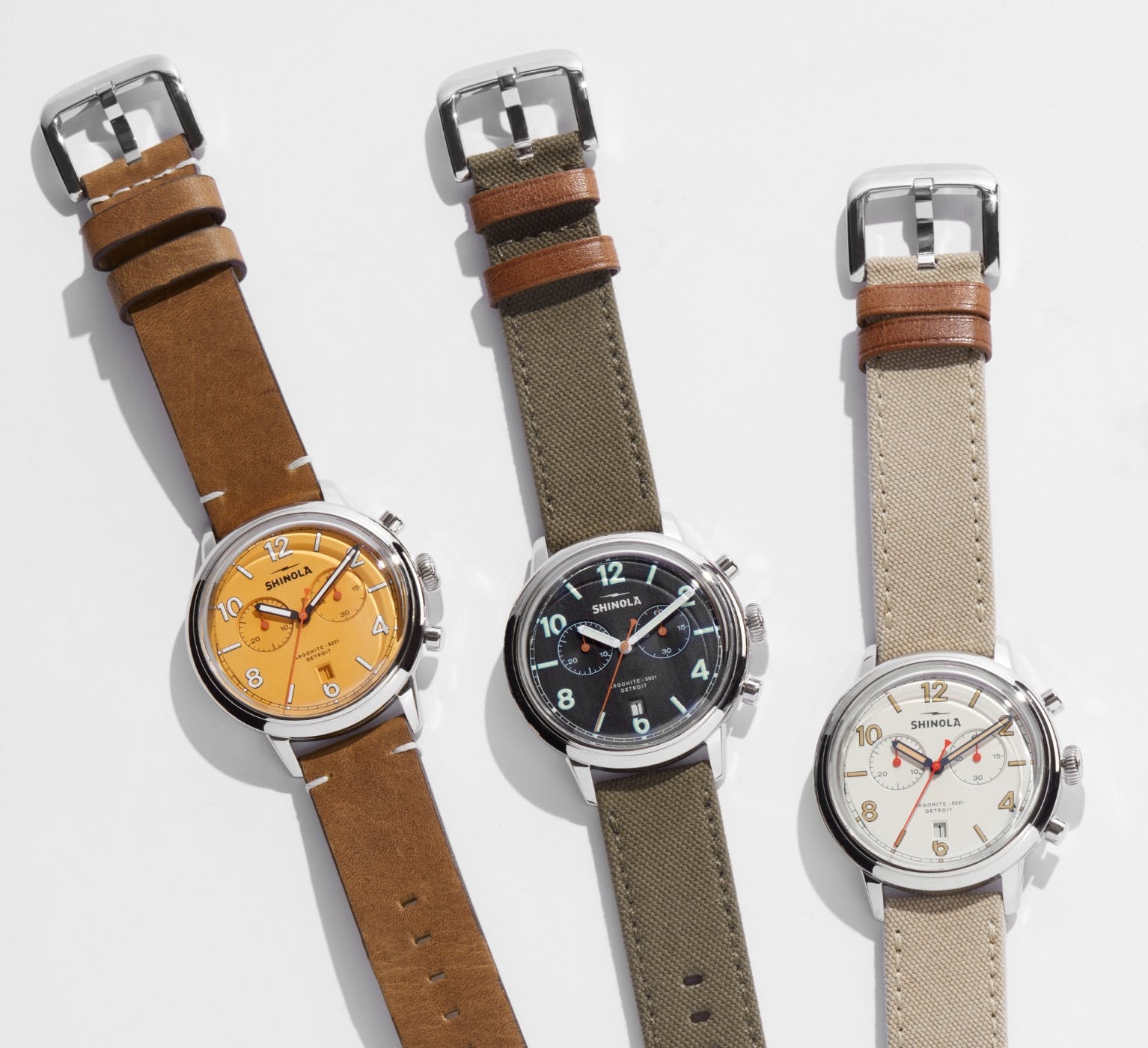 Collection of Shinola Runwell Watches