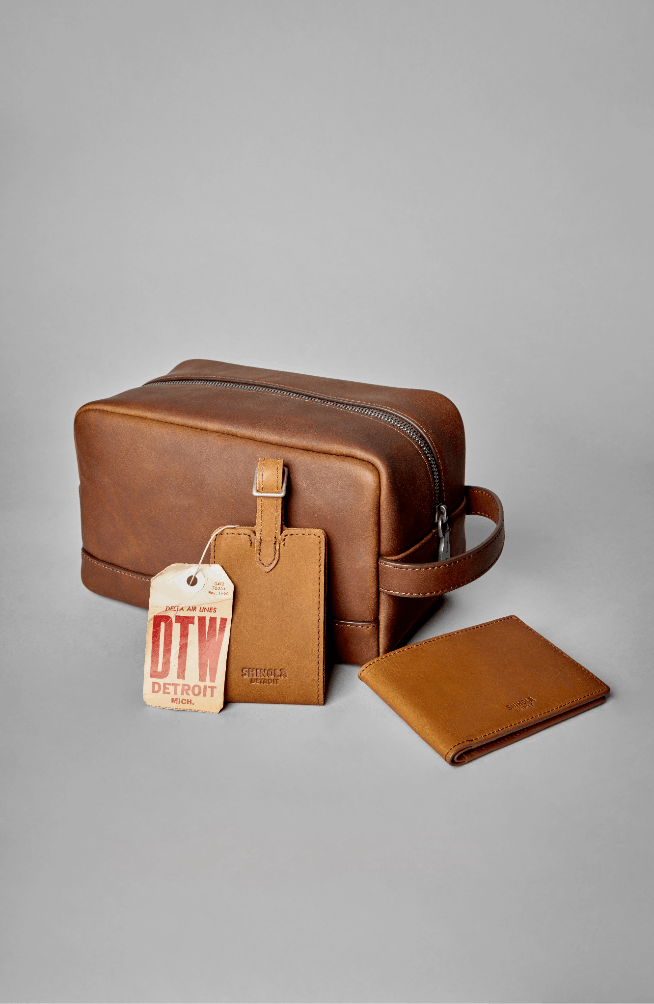 shinola toiletry bag
