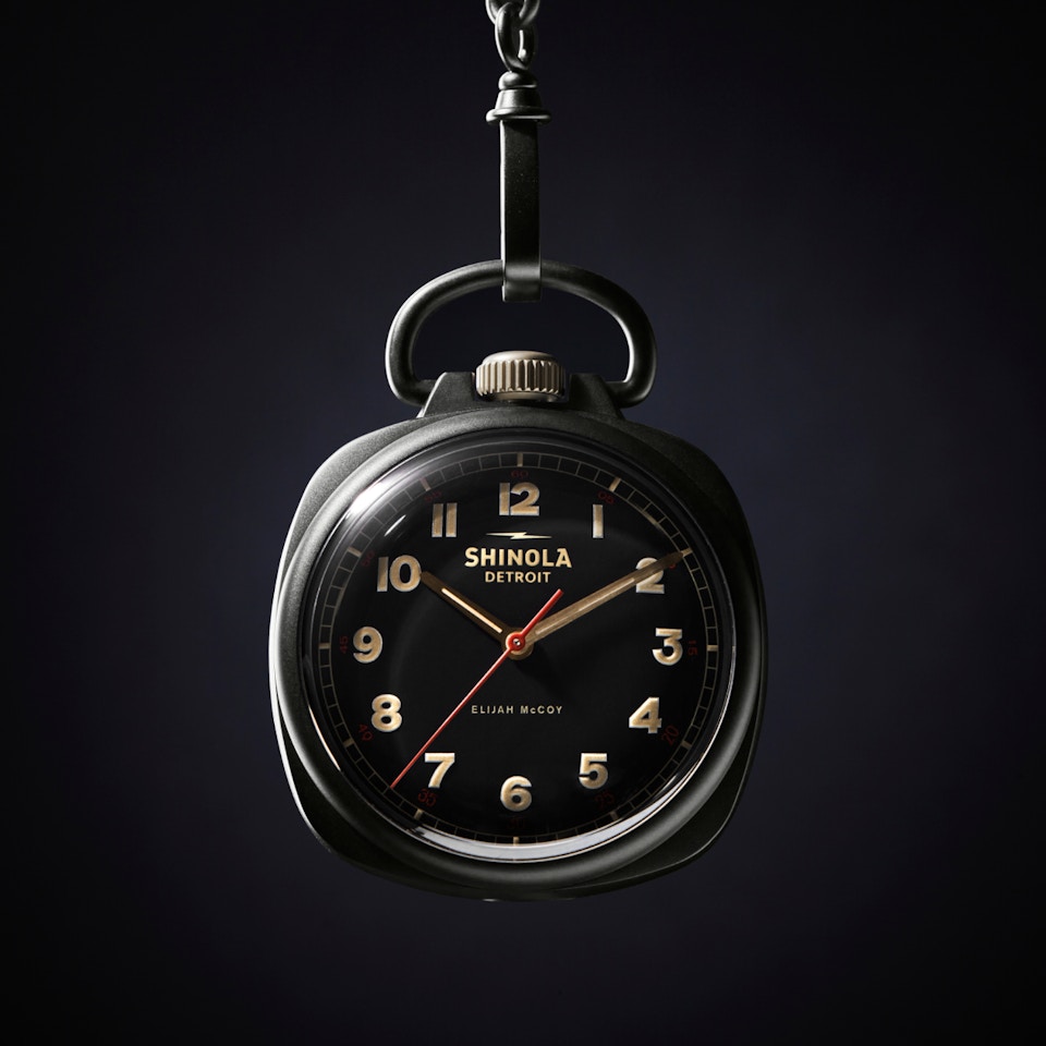 Elijah McCoy Pocket Watch