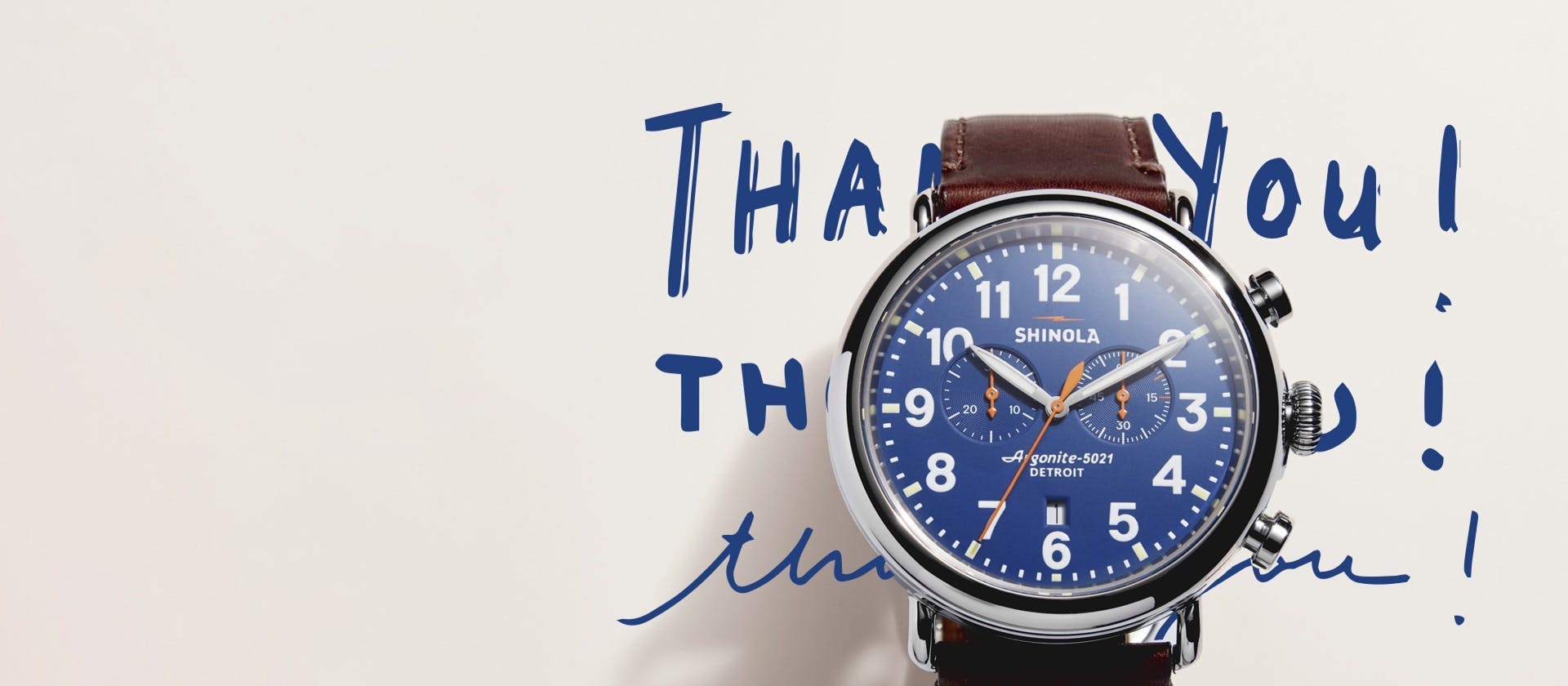 Best men's watches from Shinola. 