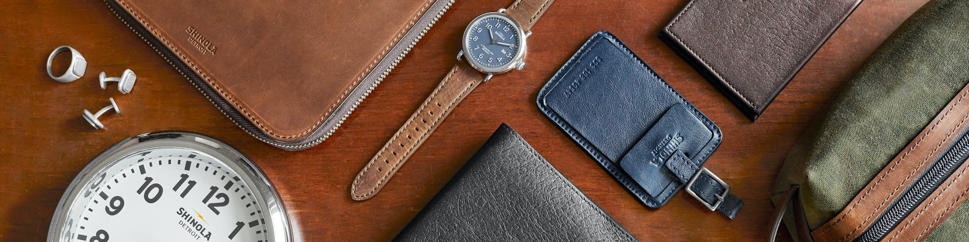 Leather Gifts for Him - Men’s Collection | Shinola® Detroit