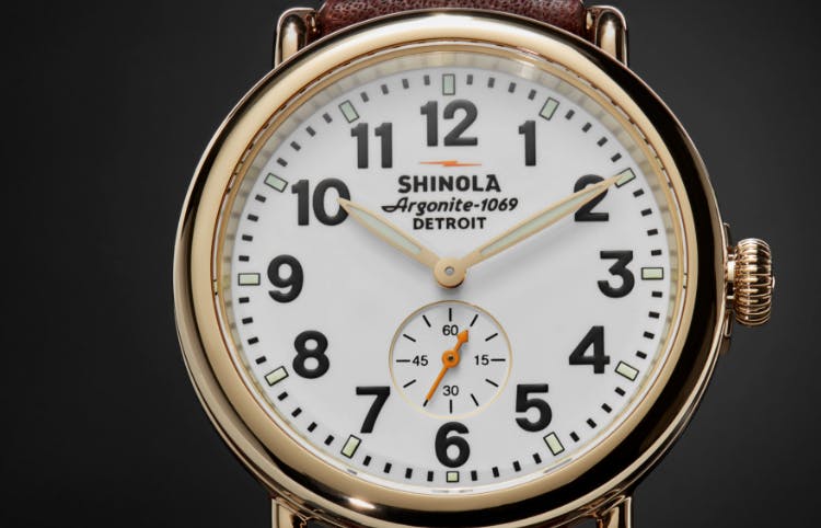 new shinola watch