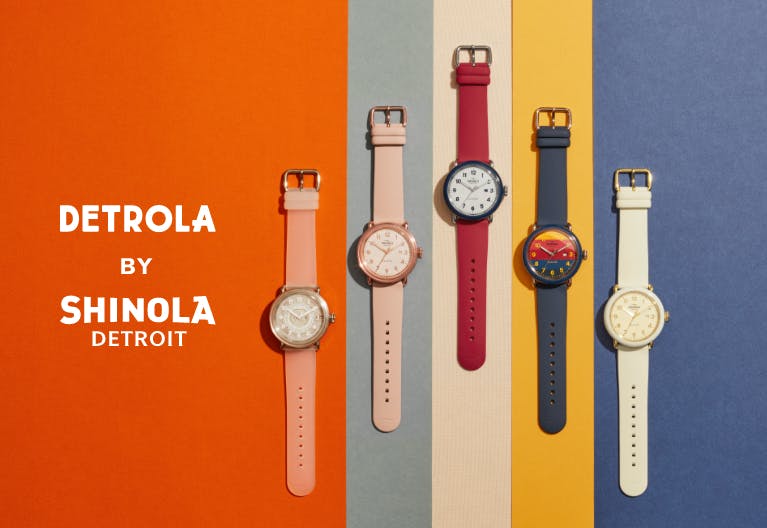 Collection of Detrola watches