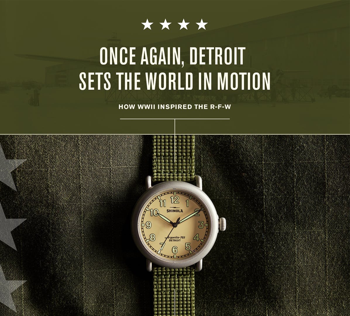 Once Again, Detroit Sets The World In Motion. How WW2 Inspired The R-F-W