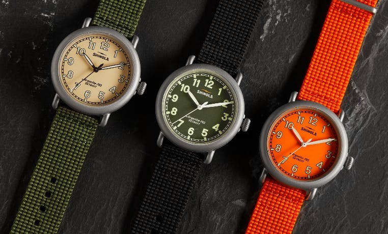 Close-up picture of the Runwell Field Watch